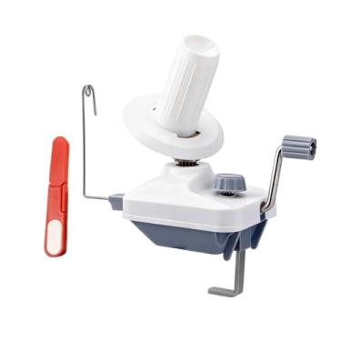 Imagem de rockible Enrolador de fios manual com enrolador de bolas para artesanato em crochê e amantes de tricô
