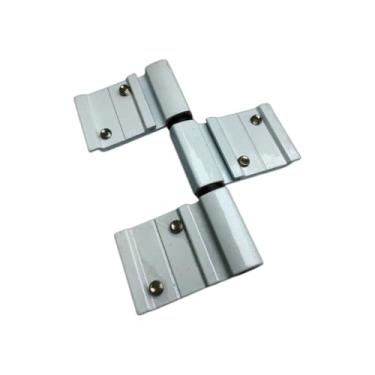 Imagem de DOBRADICA ENCAIXE TRIPLA BRANCA LINHA 42 DOB-704 PORTA GIRO