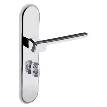 Imagem de Fechadura Banheiro Espelho S40mm Cromado Vega Aliança