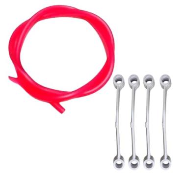 Imagem de Mangueira do pressostato + 4 tirante lavadora brastemp consul