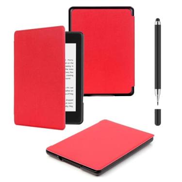 Imagem de Akacy Capa para Kindle de 15.2 cm 8ª geração (2016, modelos SY69JL). Capa traseira de borracha TPU de silicone flexível e fina e fina, cantos reforçados (19)