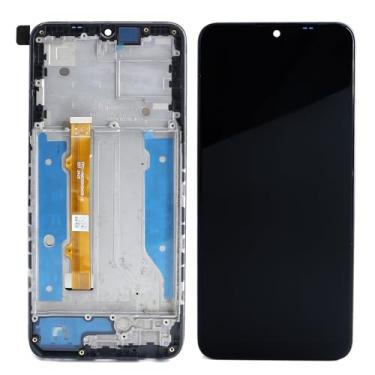 Imagem de Ygpmoiki Substituição para tela LCD Cricket Icon 6 SL219C para At&T Verge Sl219A Tela LCD Touch Digitalizador Montagem com Substituição de Moldura