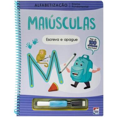 Imagem de Livro - Ensino Fundamental Alfabetização Escreva e Apague: Maiúsculas