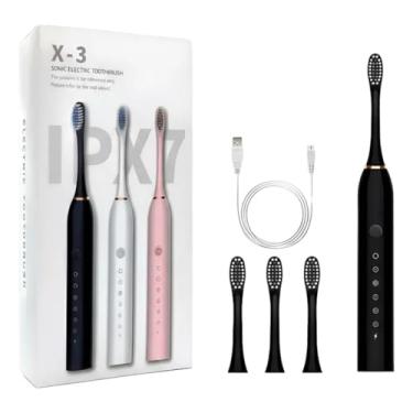 Imagem de Escova Dental Elétrica, Higiene Bucal Diária, Limpeza Profunda