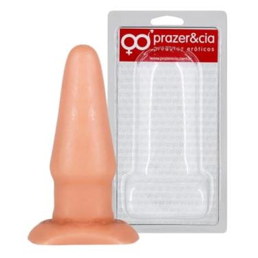 Imagem de Plug Anal Grande Maciço 13 X 4,3Cm Prazer Intenso Brinquedo Erótico Robusto Satisfação Anal