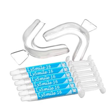Imagem de Kit 6 Clareador Dental Caseiro Moldeira Lysmile 16% Lysanda