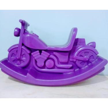 Imagem de Gangorra Moto Radical Baby Vermelha - Diversão Kids