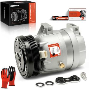 Imagem de A-Premium Compressor De Ar Condicionado Com Embreagem Compatível Chevrolet Malibu 1997-1999, Cavalier Buick Skylark Oldsmobile Achieva Alero Pontiac, Substituição Nº 58991