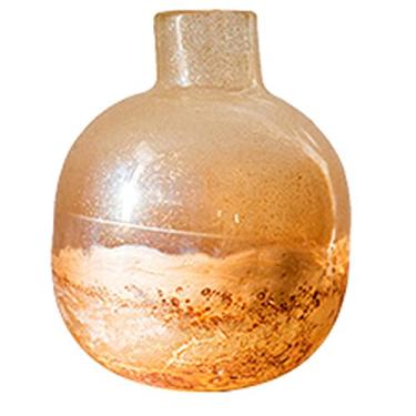 Imagem de YYBOES Vaso de vidro para decoração de vaso de flores, vaso de vidro, decoração floral, vaso de flores artificiais, decoração de casa, arte moderna e transparente, vaso transparente