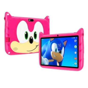 Imagem de Tablet Smart 2030 Tela 7 64GB 4GB RAM, Rosa