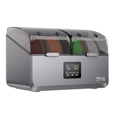 Imagem de Garosa Caixa Secadora de Filamento para Impressora 3D, Armazenamento de 4 Carretéis Com Aquecedor de 200W, Controle de Câmara Dupla para Nylon ABS PETG PLA TPU (Plugue UE 220V)