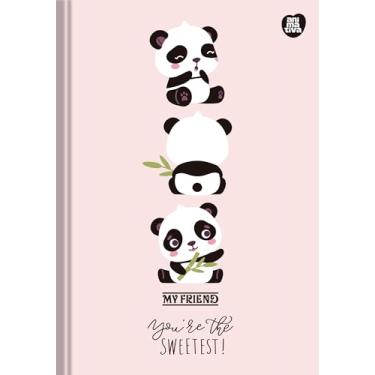 Imagem de Caderno Brochura 1/4 Pequeno, Animativa, Capa Dura, My Friend, 80 Folhas, Pacote com 5