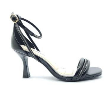 Imagem de Sandália Bebecê Feminina T7549-650, 37, Preto