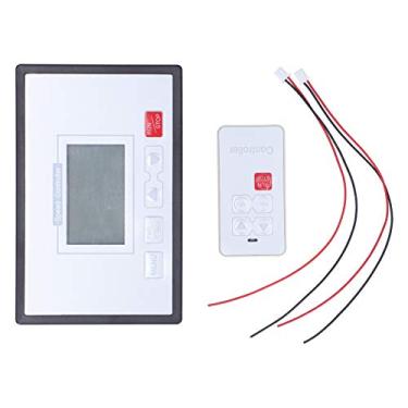 Imagem de Controlador de velocidade do motor LCD Display digital inteligente com controle remoto Regulador de motor DC industrial para equipamentos de máquinas e projetos DIY Material ABS