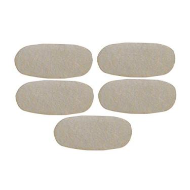 Imagem de Mxfans 5 peças de violino branco viola violoncelo código E corda de pergaminho ponte