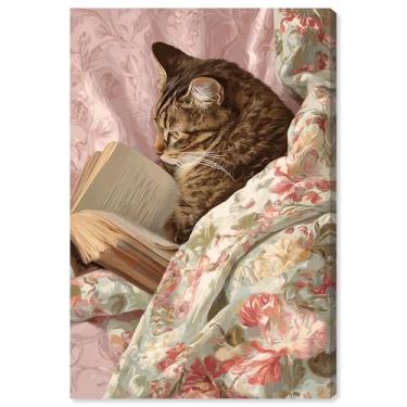 Imagem de Cat Nap Chapter II Impressão em tela Pet Wall Decor por Art Remedy, Gallery Wrapped, 16 x 24