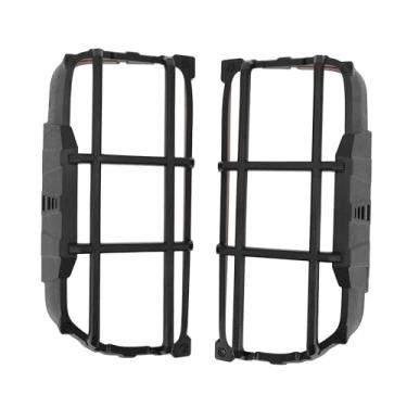 Imagem de INFINAUTO 1 par de capa de luz traseira para Ford Bronco 2021-2025 protetor de luzes traseiras protetor de luz traseira capa de acabamento ABS preto (não adequado para Bronco Sport)