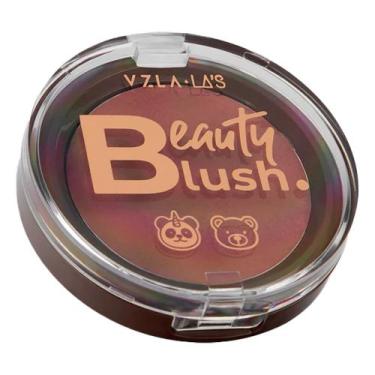 Imagem de Vizzela Blush Compacto Red Mocha - Vizzela Cosméticos