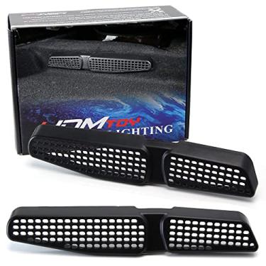 Imagem de iJDMTOY (2 grades de cobertura de ventilação de ar sob o assento frontal AC compatíveis com Volkswagen MK7 Golf GTI 2015