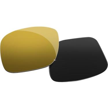 Imagem de Lentes polarizadas de substituição para óculos de sol Oakley Holbrook OO9102, várias cores, Bronze, simple