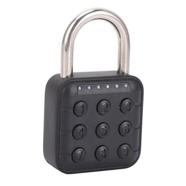 Imagem de aqxreight Fechadura de Combinação Pesada de 6 Dígitos, Liga de Zinco, Resistente à água, à Prova de Roubo, Fechadura Digital Com Senha Sem Chave para Academia, Escola, Garagem, Nova, Basta