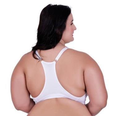 Imagem de Sutiã Plus Size Reforçado Nadador Bojão Soutien Grande - Naka Modas, B