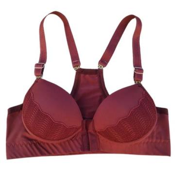 Imagem de Kit 3 Sutiã Bojo Nadador Reforçado Microfibra Top Alça Larga - Mi Amor