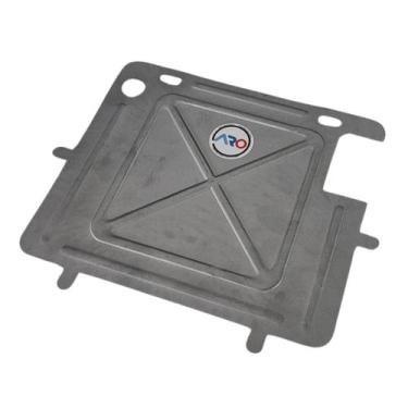 Imagem de Suporte de placa ( padrão mercosul) 195,00mm x 165,00 mm - AROPARTS