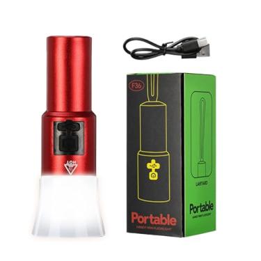 Imagem de Lanterna Mini - Iluminação Magnética Impermeável Super,Mini Lanterna Recarregável,para Caminhadas Acampamento Sobrevivência Falha de Energia Viagem de Praia Ao Ar Livre