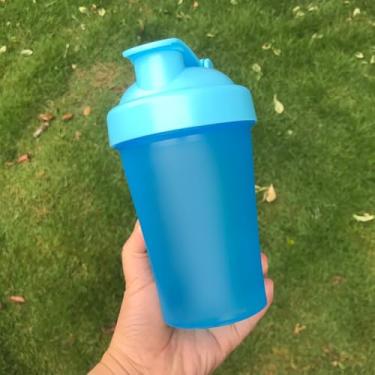 Imagem de Coqueteleiras de proteína de 370 ml para misturas de proteínas – Coqueteleiras à prova de vazamento para mistura de proteínas