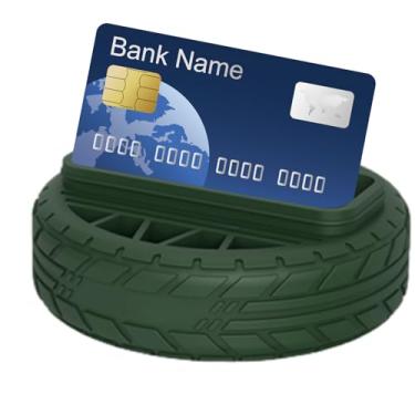 Imagem de Porta-Cartões Para Escritório,Expositor Vertical Com Bloco Notas Em Silicone - Estojo Empilhável Vertical Com Bloco De Notas,Para Estudantes Homens Mulheres Escola Trabalho Reunião Casa