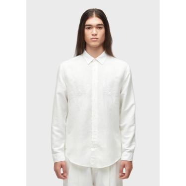 Imagem de Camisa linen leaf bordado OSKLEN-Masculino