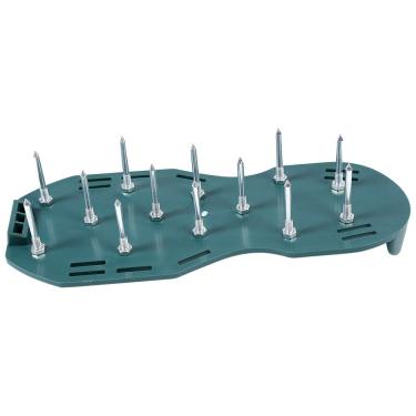 Imagem de GLOGLOW Sapatos Aeradores de Gramado, Plástico PP Durável, 26 Pontas de Ferro Sólido, Ajuste Ajustável para Proprietários e Entusiastas de Jardinagem - Perfeito para Manutenção de Quintal, Jardim e