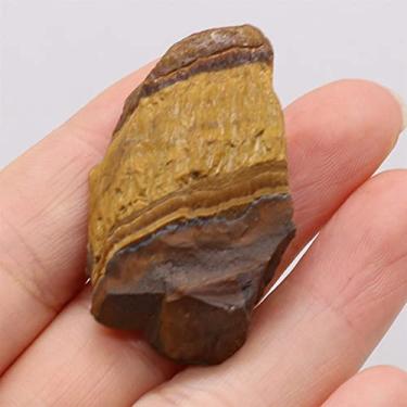 Imagem de 1 pacote com minério de olho de tigre natural decoração de casa pedra de aquário DIY 20-30 mm linda pedra de cristal natural cristal