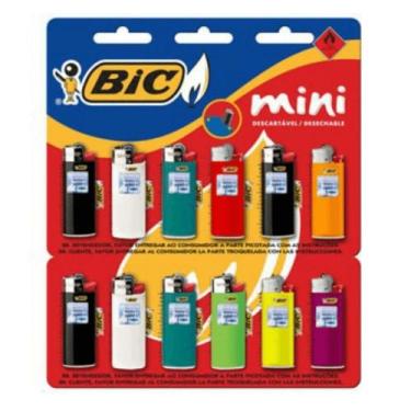 Imagem de Site isqueiro bic peq mini c/12