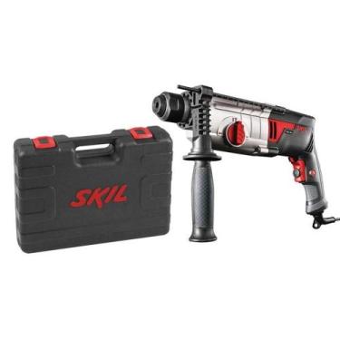 Imagem de Martelete Rompedor Perfurador Skil 1859, SDS Plus, 750 Watts com Malet
