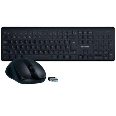 Imagem de Kit Teclado E Mouse Sem Fio Intelbras Csi50 4294200