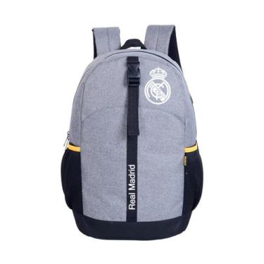 Imagem de Mochila Escolar Esportiva De Costas Real Madrid Oficial