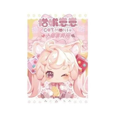 Imagem de Caixa Surpresa De Gatinho Fofo Para Exibição Em Mesa, Brinquedo Kawaii