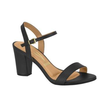 Imagem de Sandália Salto Grosso Médio Feminina Vizzano