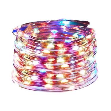 Imagem de Luzes De Cordão LED Alimentadas Por Bateria Com Fio De Cobre 10 20 30 