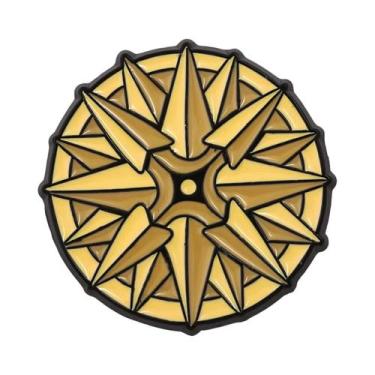 Imagem de Broche De Metal Esmaltado Anime Hollow Knight Bone Nail Brooch Pure Na