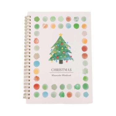 Imagem de Livro De Pintura Em Aquarela Para Adultos Com Espiral, Caderno De Ativ