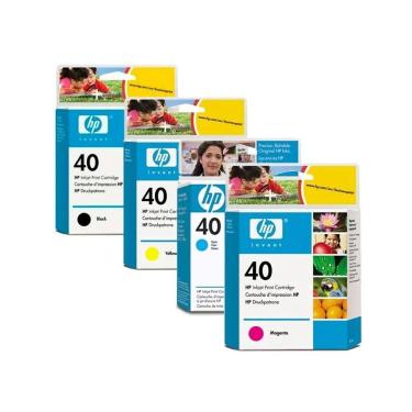 Imagem de Cartucho Hp 40 - 51640a Kit 4 Cores