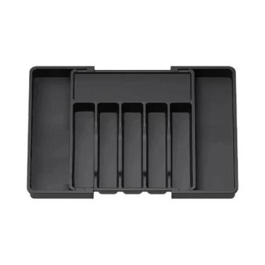 Imagem de Organizador Expansível Para Gaveta De Talheres, Conjunto De Bandejas A