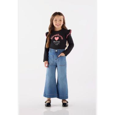 Imagem de Calça Infantil Feminino em Jeans com Elastano Up Baby-Feminino
