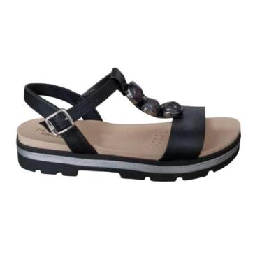 Imagem de Sandália Feminina MODARE Floather 7132.155, Preto, 35