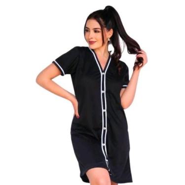 Imagem de Camisola De Botão Feminina Amamentação Pós Cirurgica Camisão - Like4yo