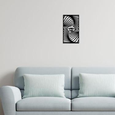 Imagem de Quadro decorativo alto relevo para sala 32x18cm - Decoraset