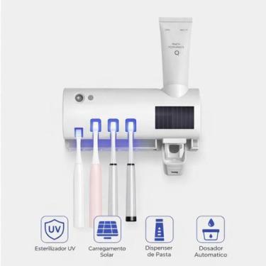 Imagem de Higienizador UV para Escova de Dente Casa - Esterilizador